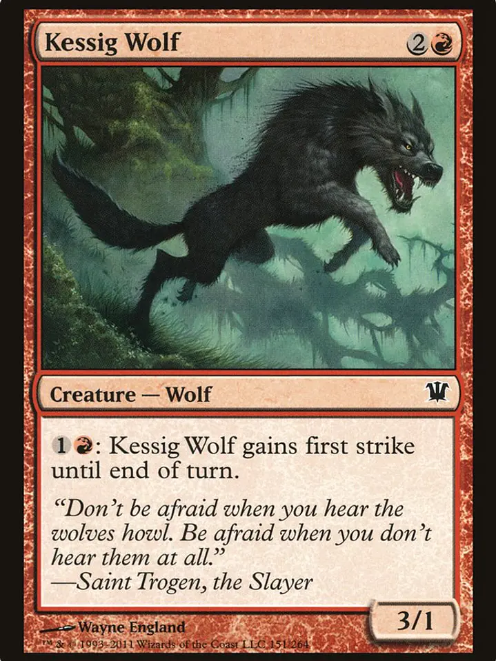 Kessig Wolf (Innistrad) 1