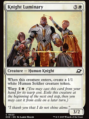 Knight Luminary (Edge of Eternities)