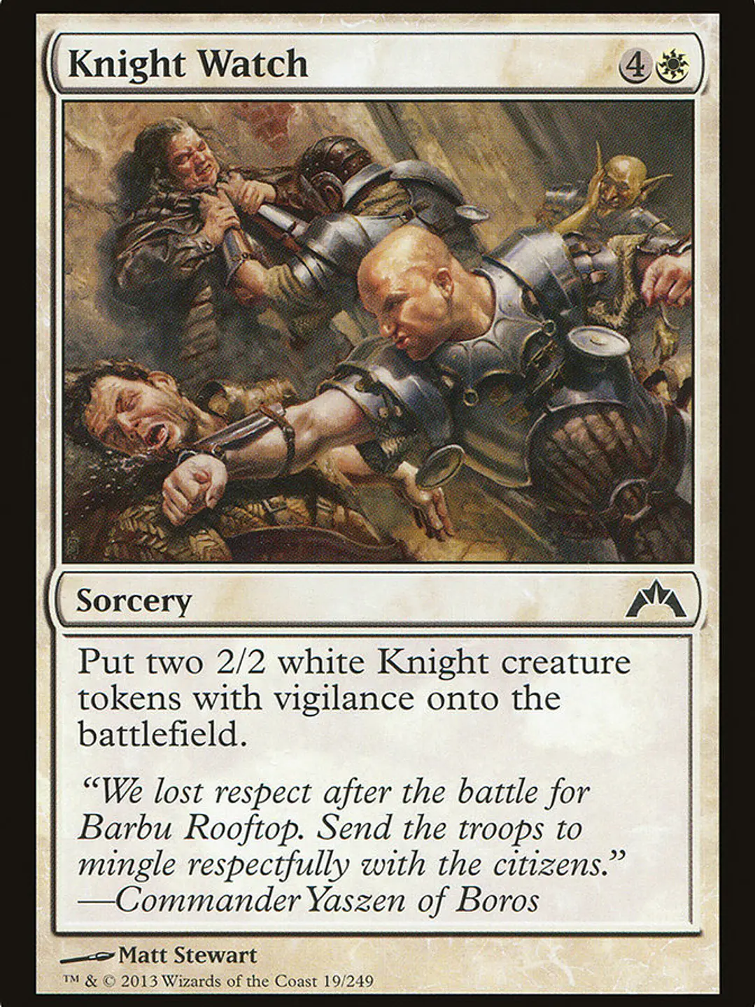 Knight Watch (Gatecrash) 1