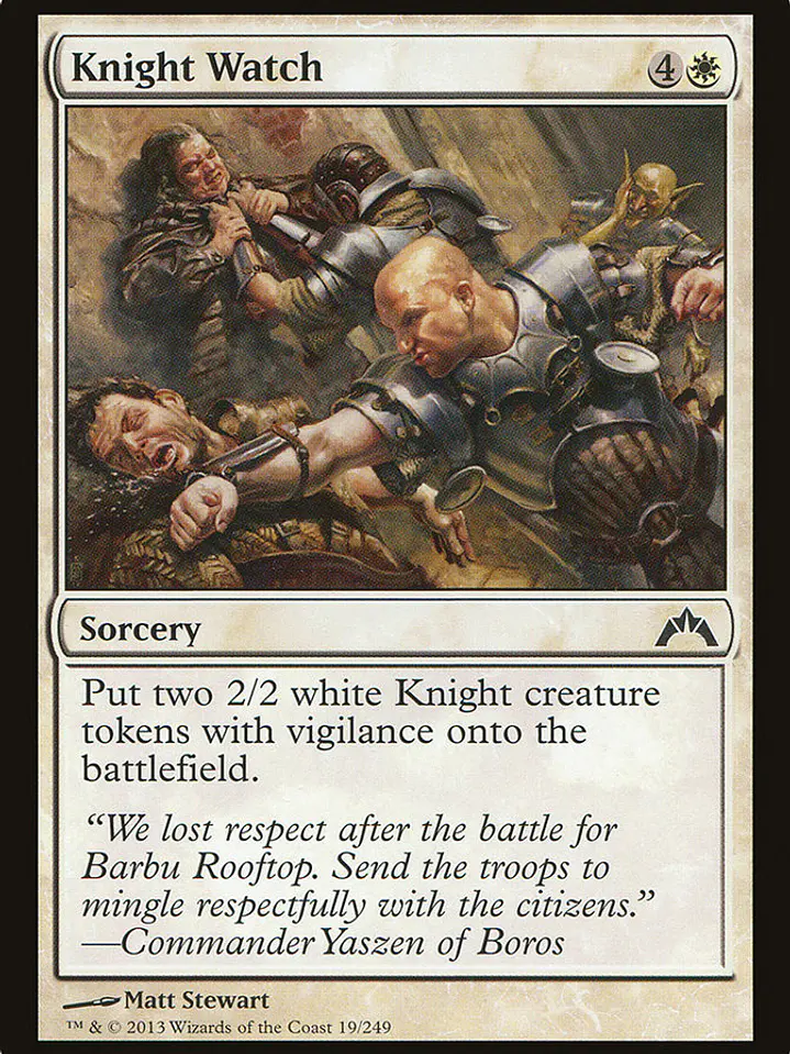 Knight Watch (Gatecrash) 1