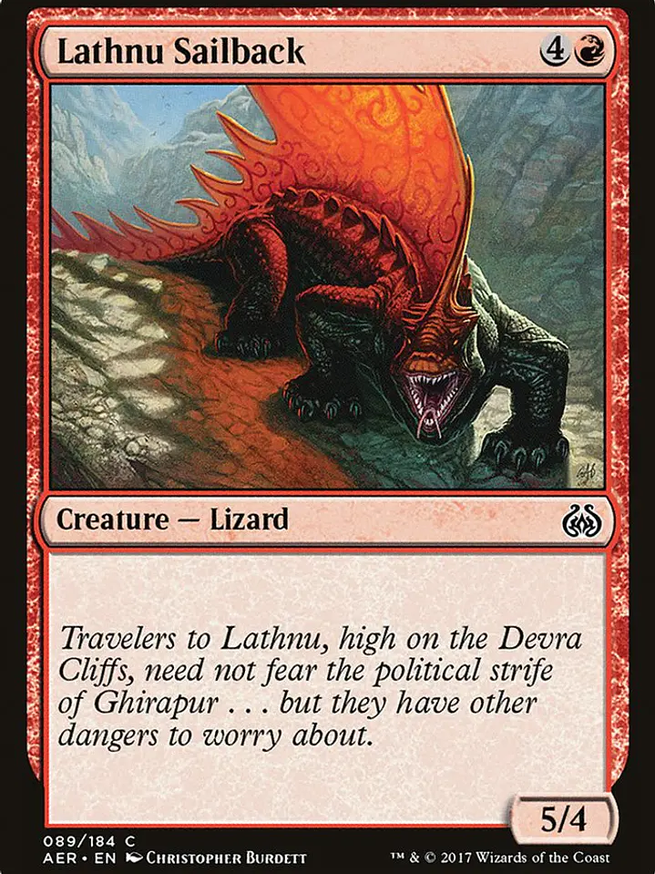 Lathnu Sailback (Aether Revolt) 1