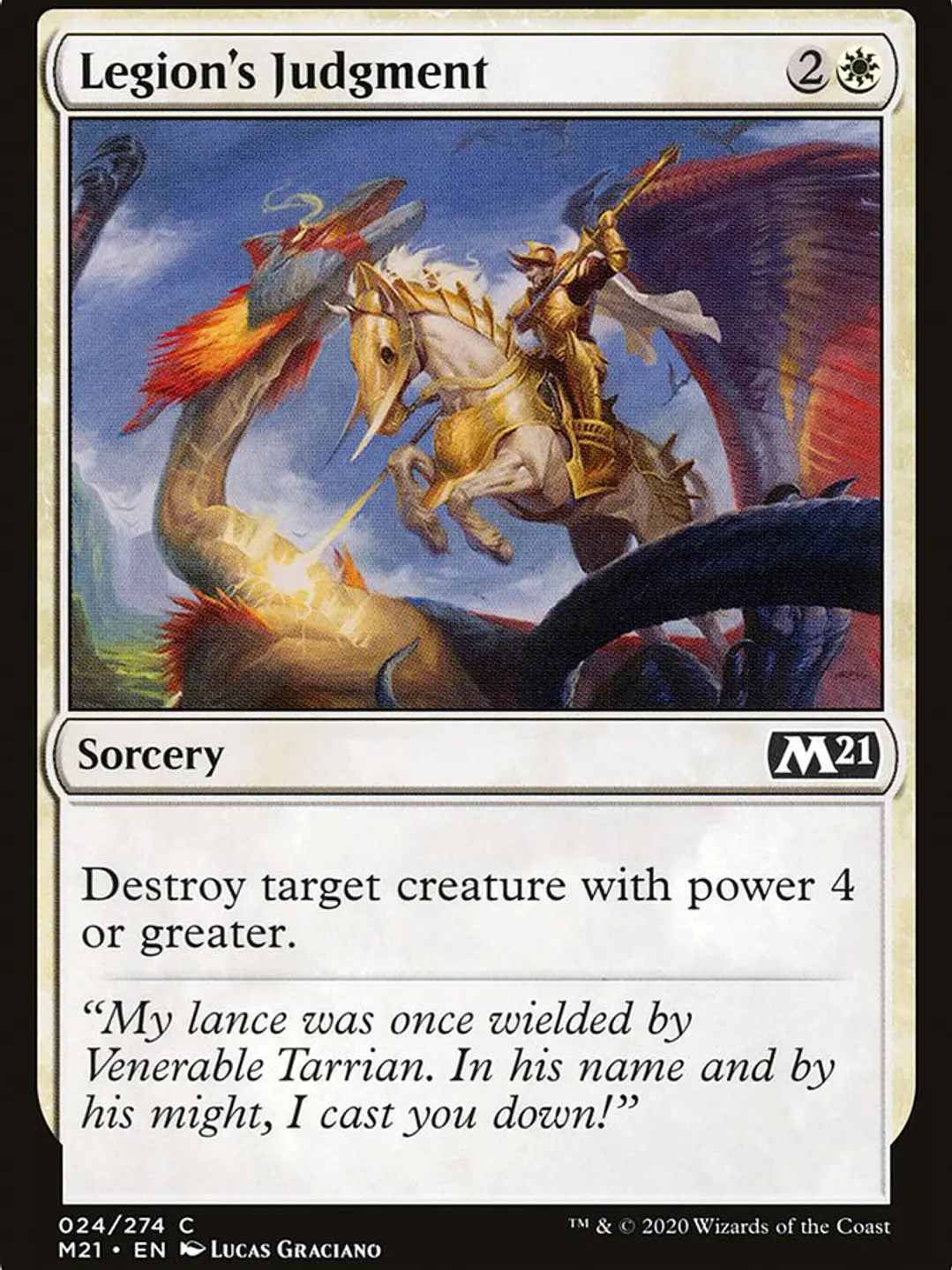 Legion's Judgment (Core Set 2021) 1