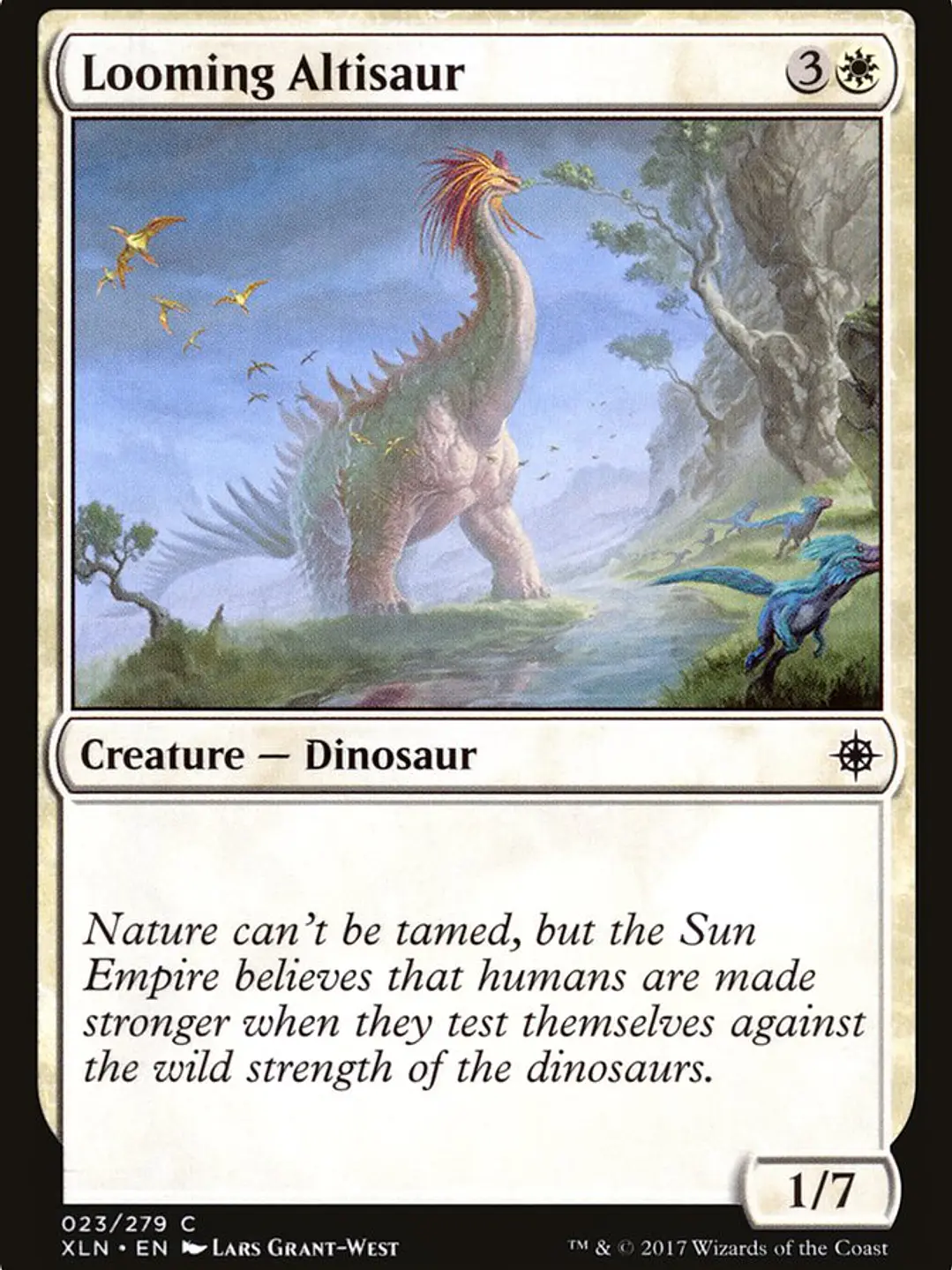 Looming Altisaur (Ixalan) 1