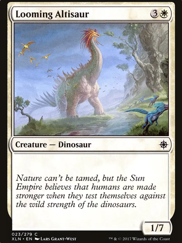 Looming Altisaur (Ixalan) 1