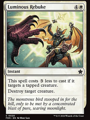 Luminous Rebuke (Foundations)