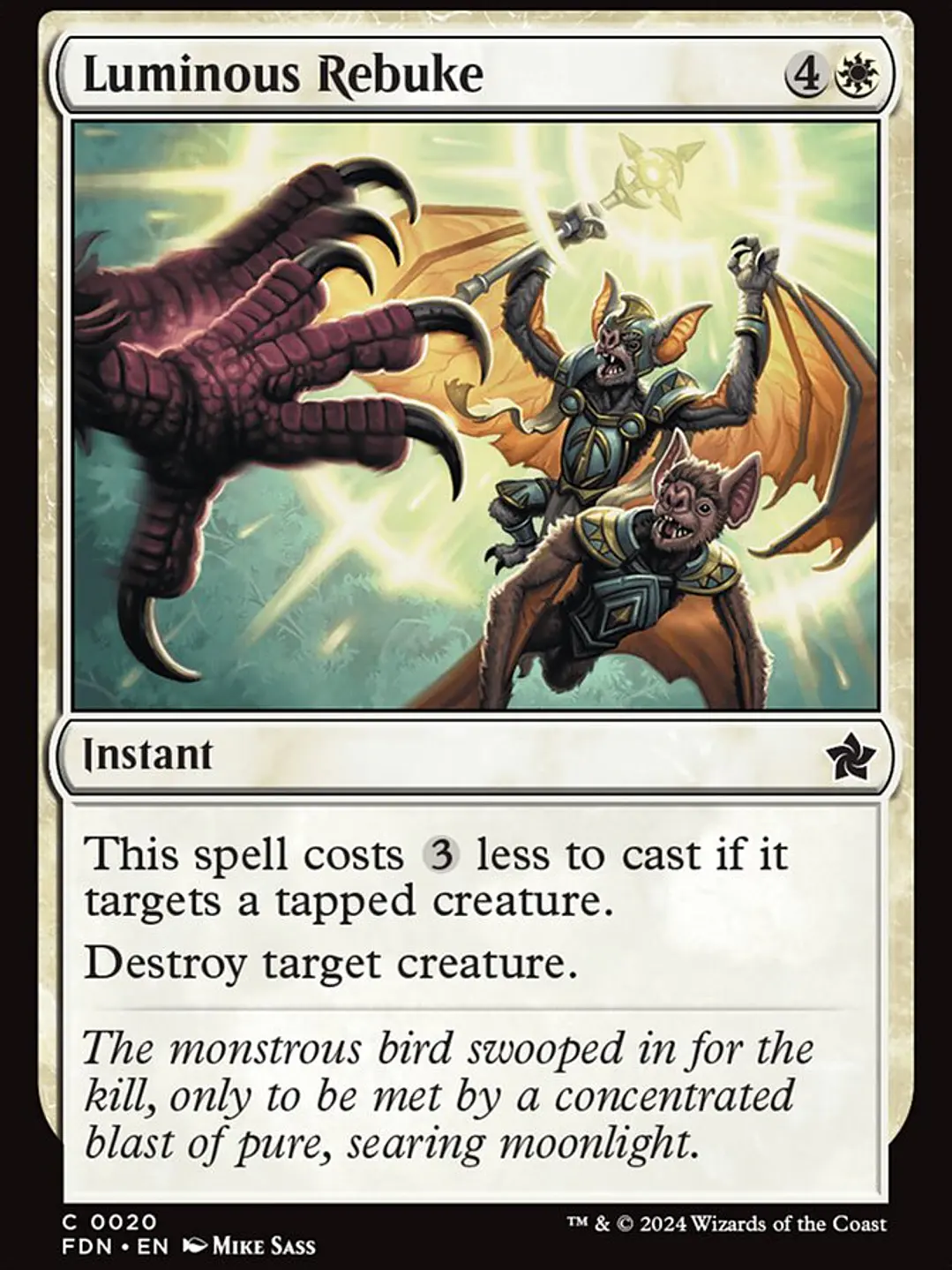 Luminous Rebuke (Foundations) 1