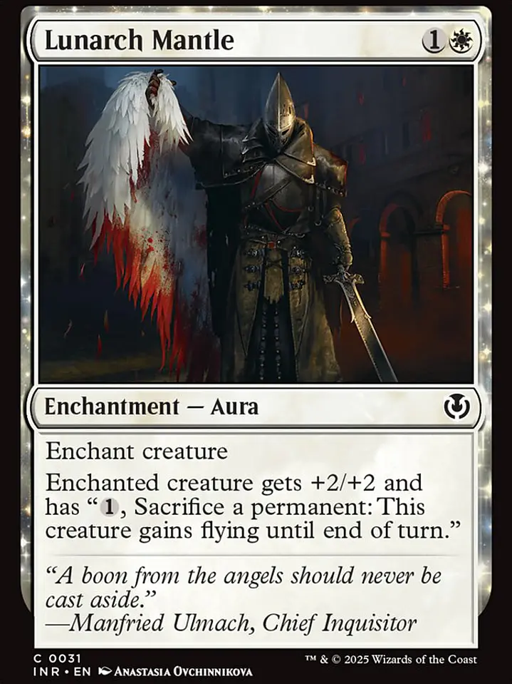 Lunarch Mantle (Innistrad Remastered) 1