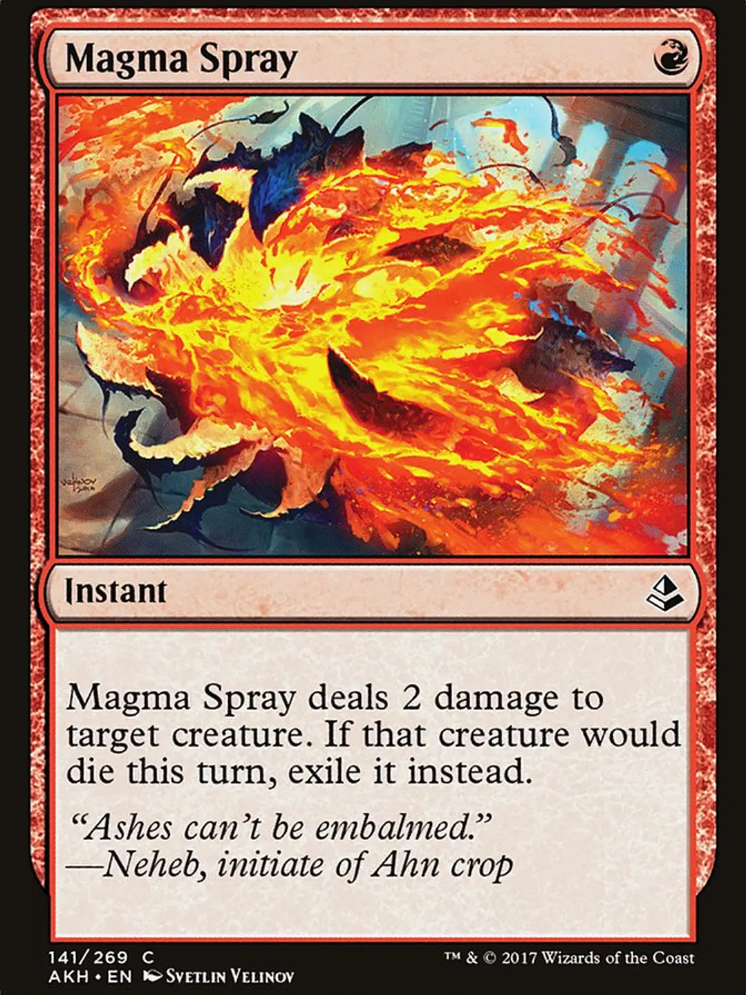 Magma Spray (Amonkhet) 1