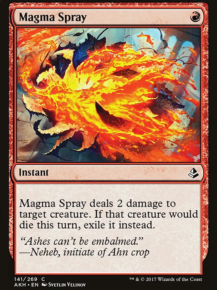 Magma Spray (Amonkhet) 1