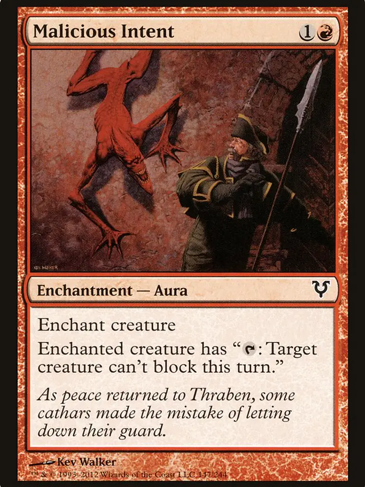 Malicious Intent (Avacyn Restored) 1