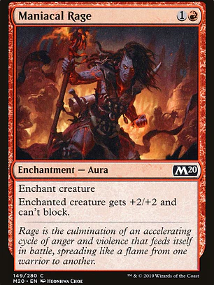 Maniacal Rage (Core Set 2020)