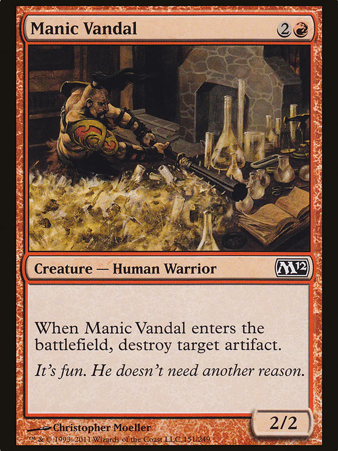 Manic Vandal (Magic 2012) 1