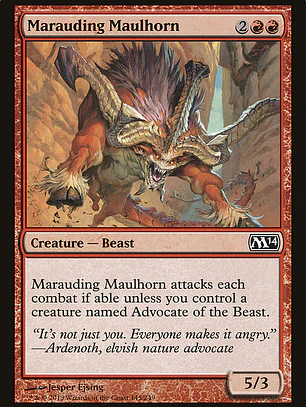 Marauding Maulhorn (Magic 2014)