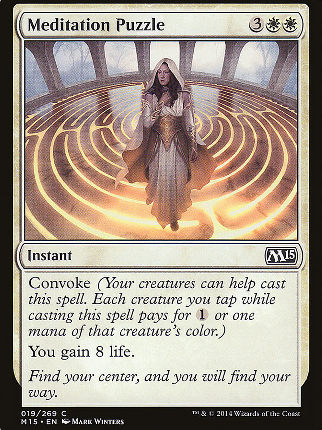 Meditation Puzzle (Magic 2015) 1