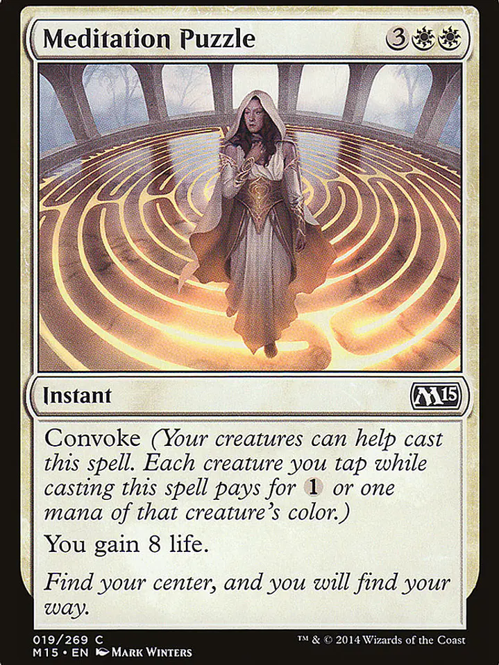 Meditation Puzzle (Magic 2015) 1