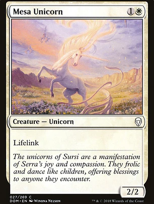 Mesa Unicorn (Dominaria)