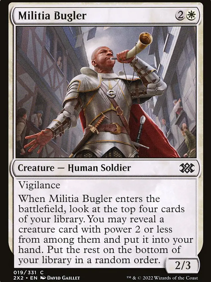 Militia Bugler (Double Masters 2022) 1