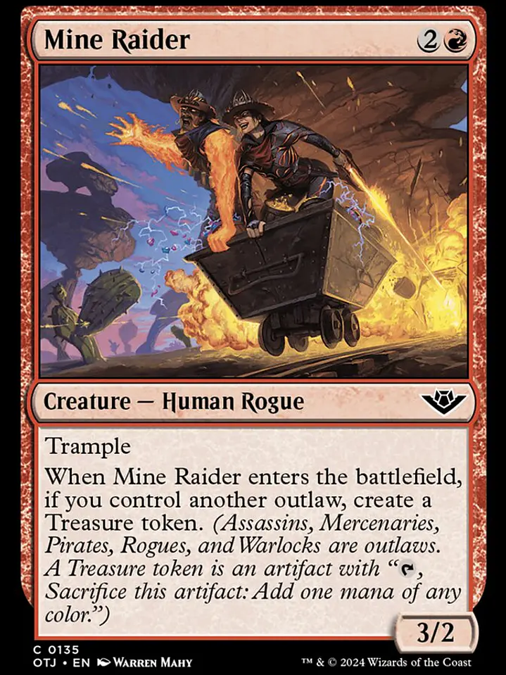 Mine Raider (Outlaws of Thunder Junction) 1