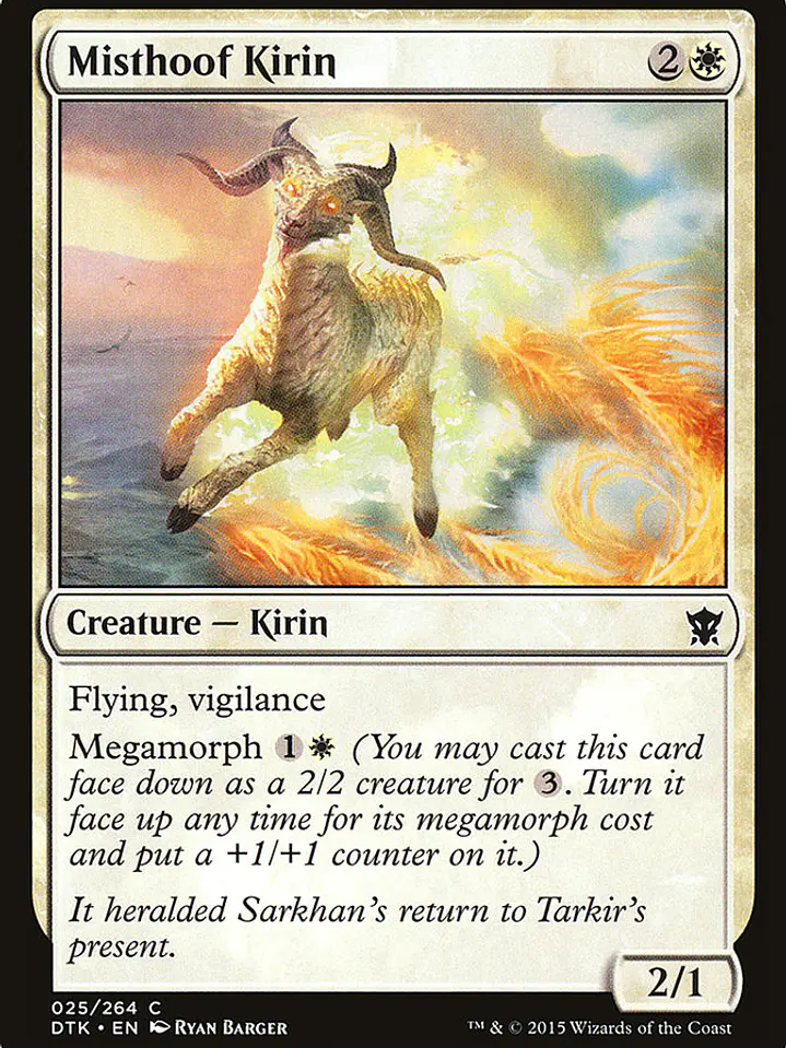 Misthoof Kirin (Dragons of Tarkir) 1