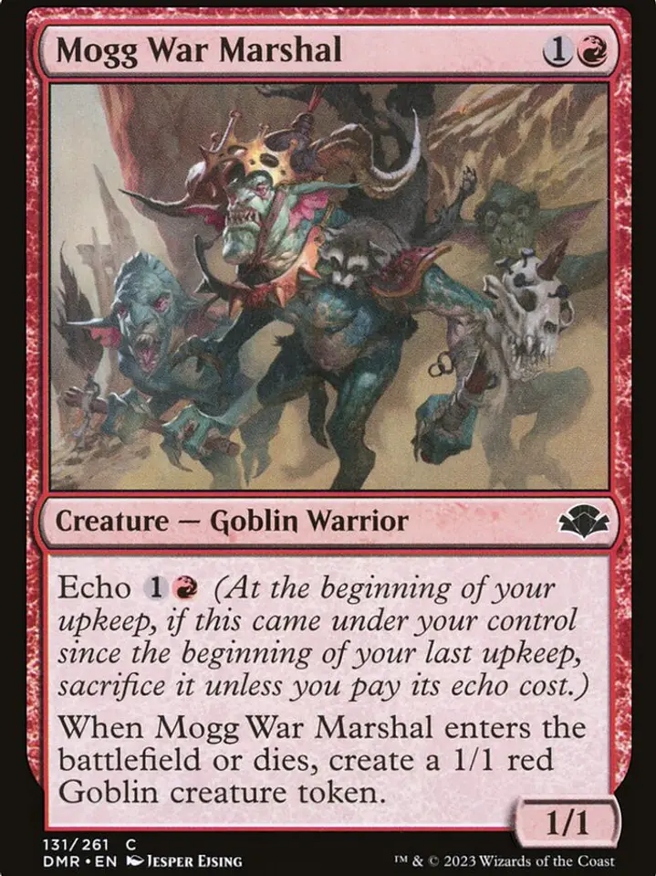 Mogg War Marshal (Dominaria Remastered) 1