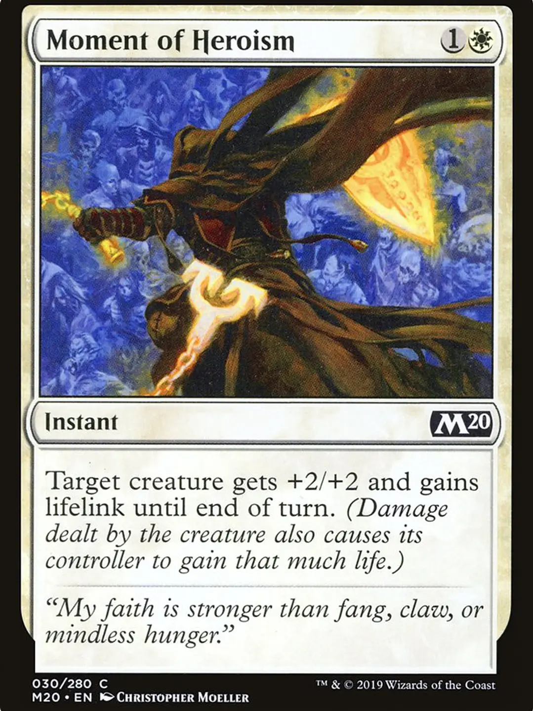 Moment of Heroism (Core Set 2020) 1