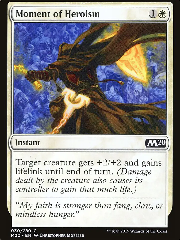 Moment of Heroism (Core Set 2020) 1