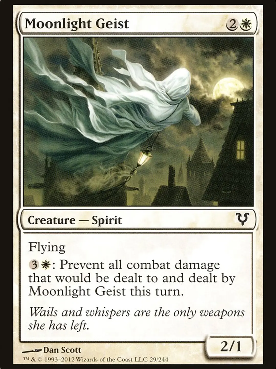 Moonlight Geist (Avacyn Restored) 1