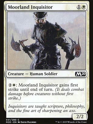 Moorland Inquisitor (Core Set 2020)