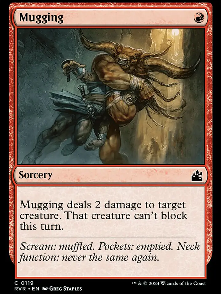 Mugging (Ravnica Remastered) 1