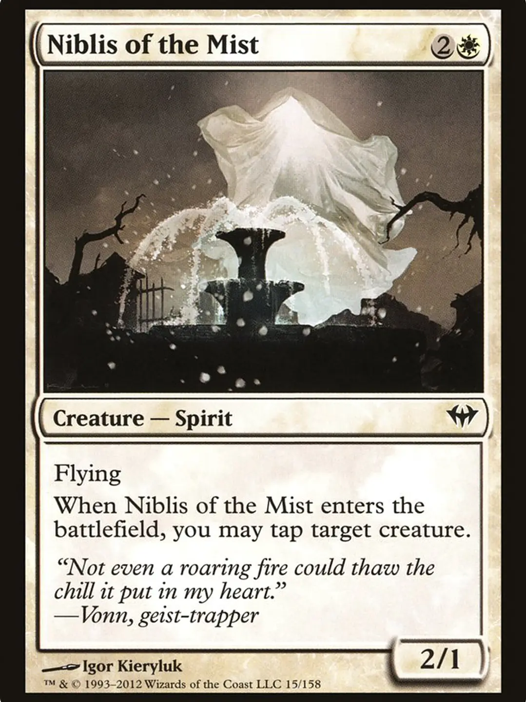 Niblis of the Mist (Dark Ascension) 1