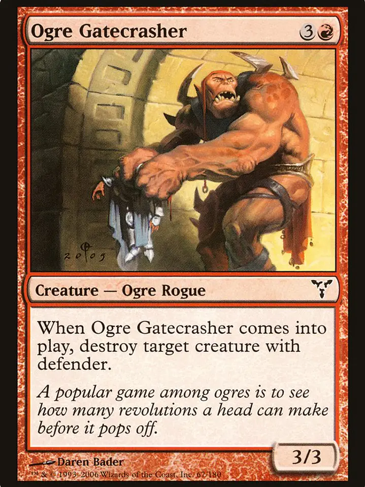 Ogre Gatecrasher (Dissension) 1