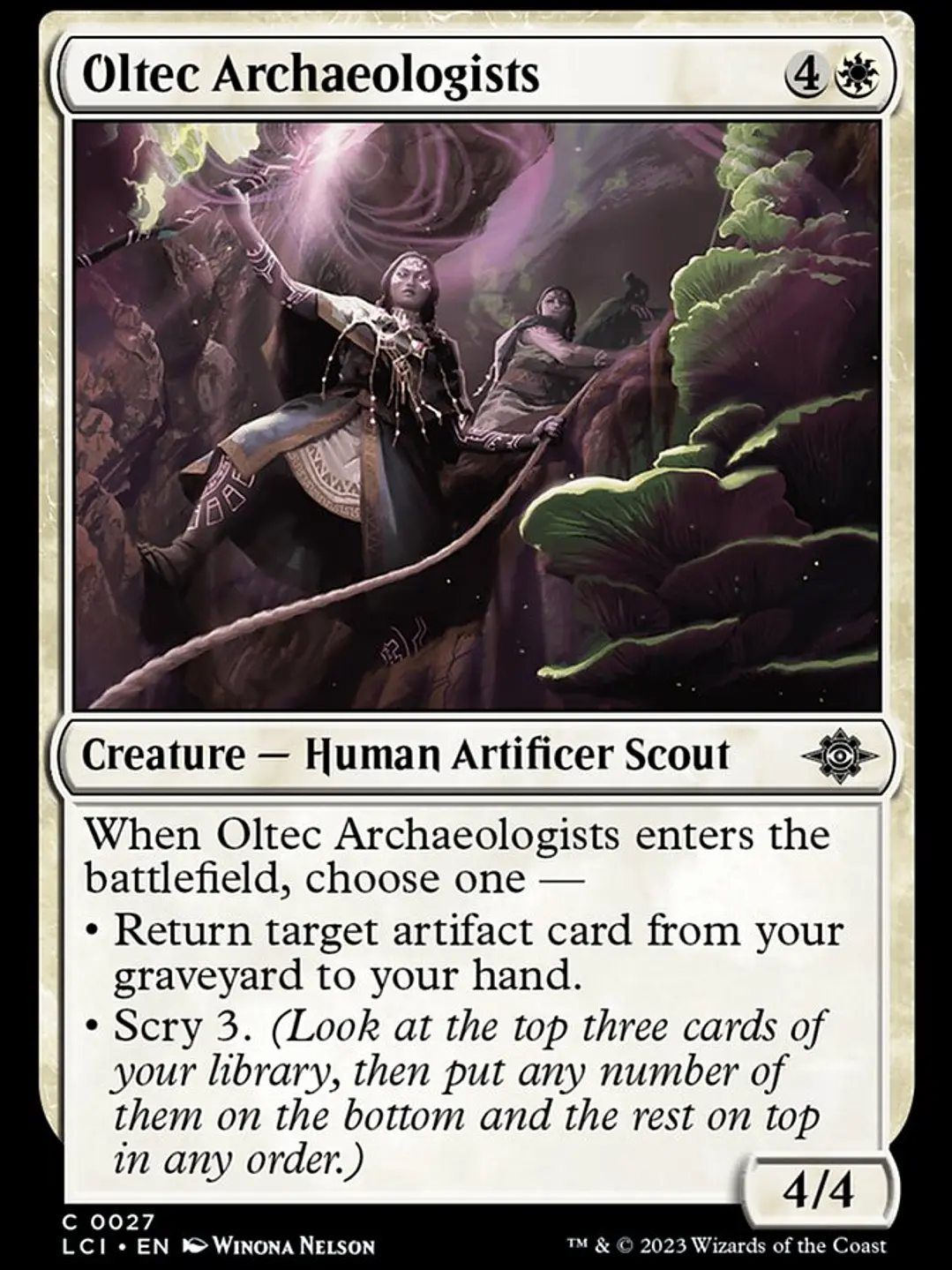 Oltec Archaeologists (The Lost Caverns of Ixalan) 1