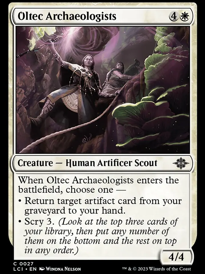 Oltec Archaeologists (The Lost Caverns of Ixalan) 1