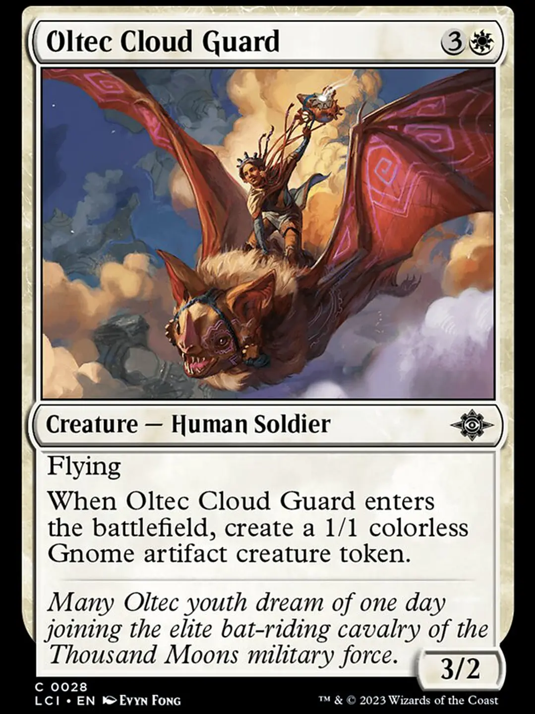 Oltec Cloud Guard (The Lost Caverns of Ixalan) 1