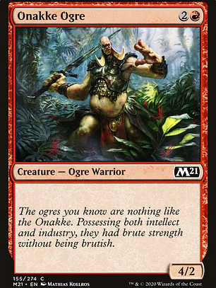 Onakke Ogre (Core Set 2021)