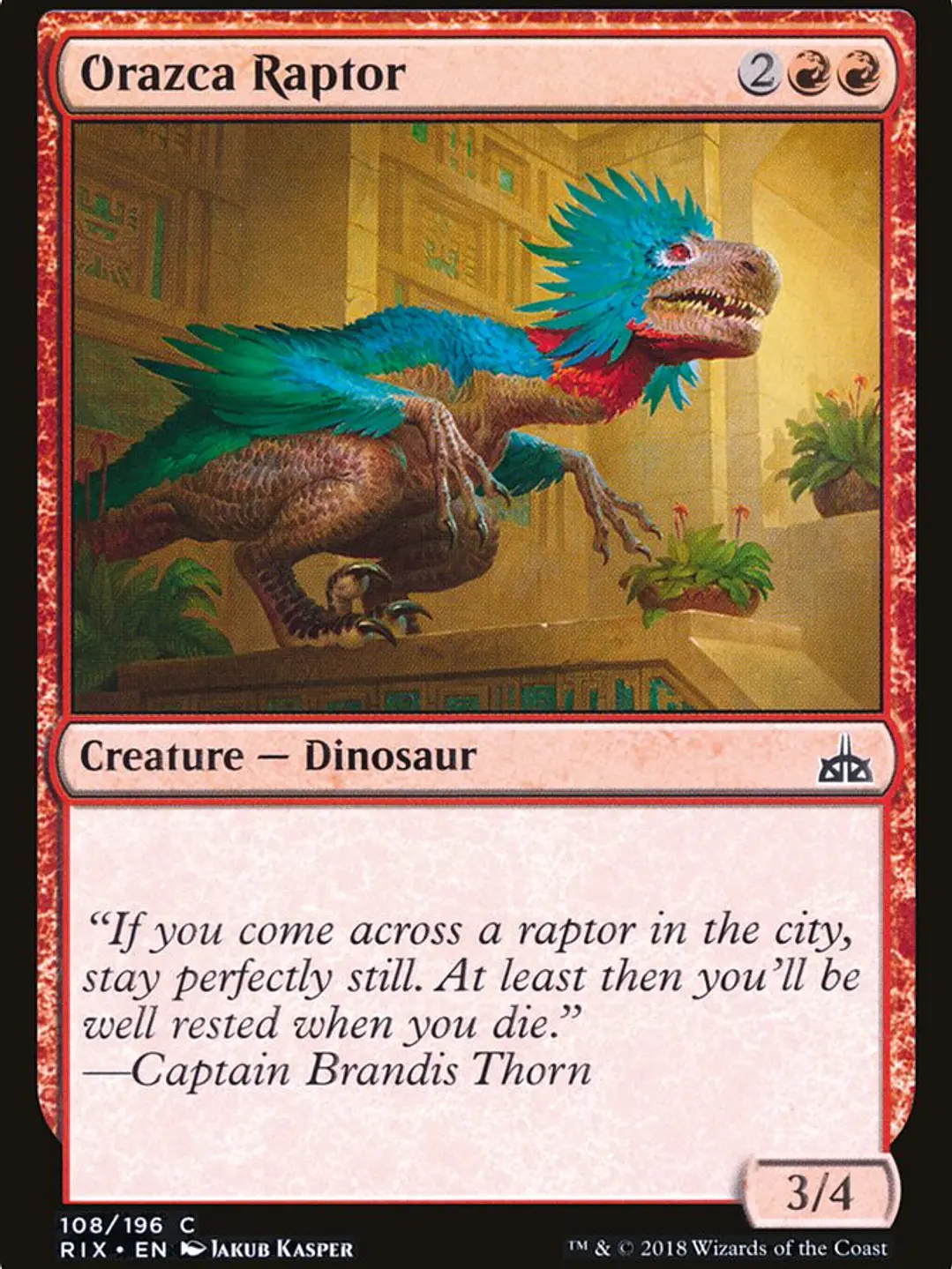 Orazca Raptor (Rivals of Ixalan) 1