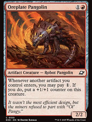 Oreplate Pangolin (Edge of Eternities)