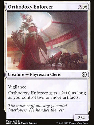 Orthodoxy Enforcer (Phyrexia: All Will Be One)