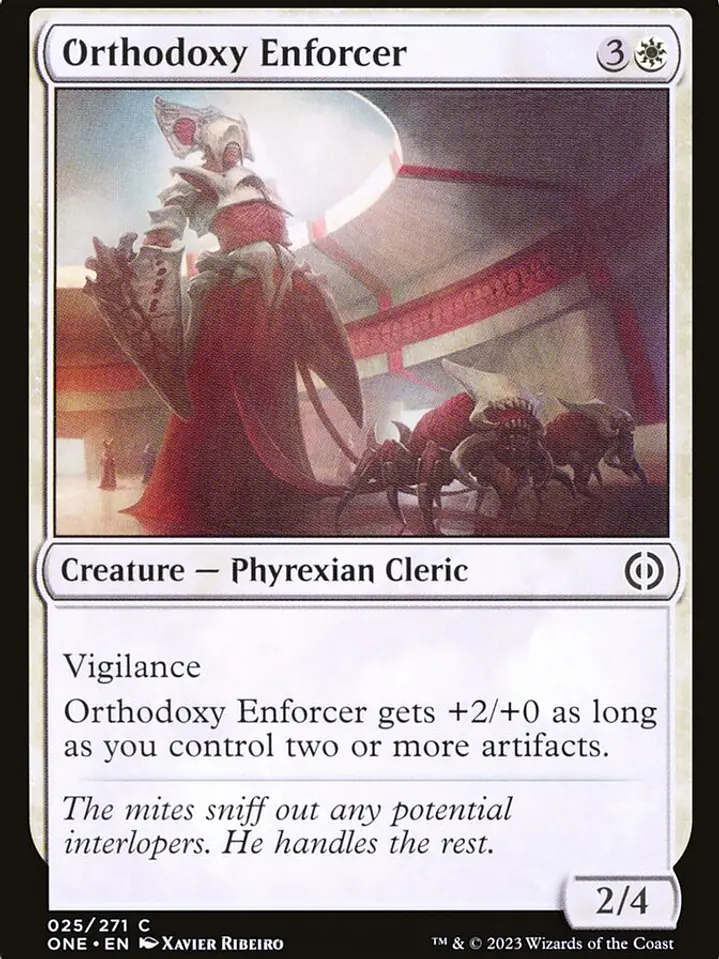 Orthodoxy Enforcer (Phyrexia: All Will Be One) 1