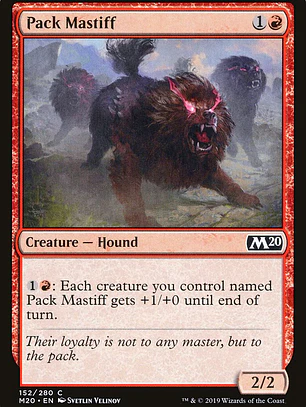 Pack Mastiff (Core Set 2020)