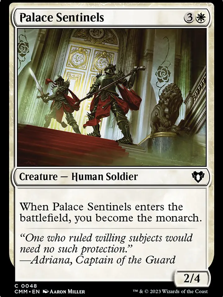 Palace Sentinels (Commander Masters) 1