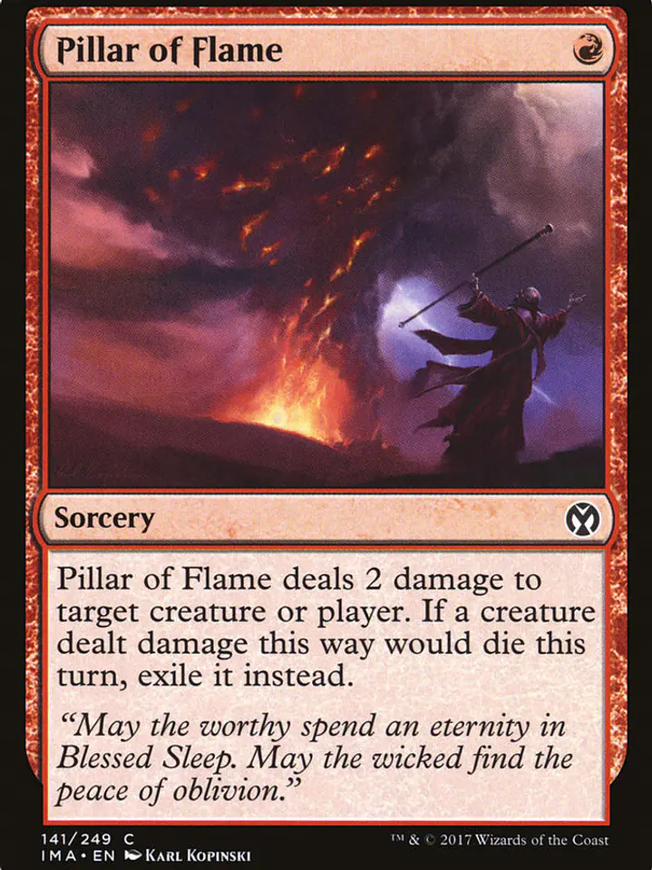 Pillar of Flame (Iconic Masters) 1