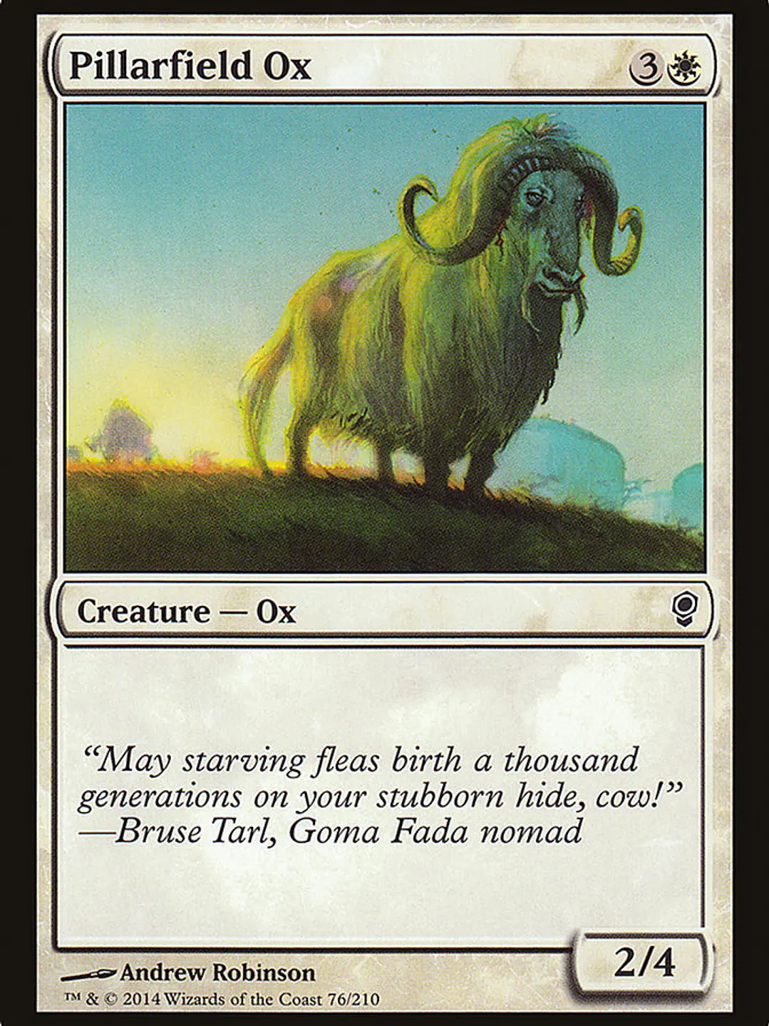 Pillarfield Ox (Conspiracy) 1
