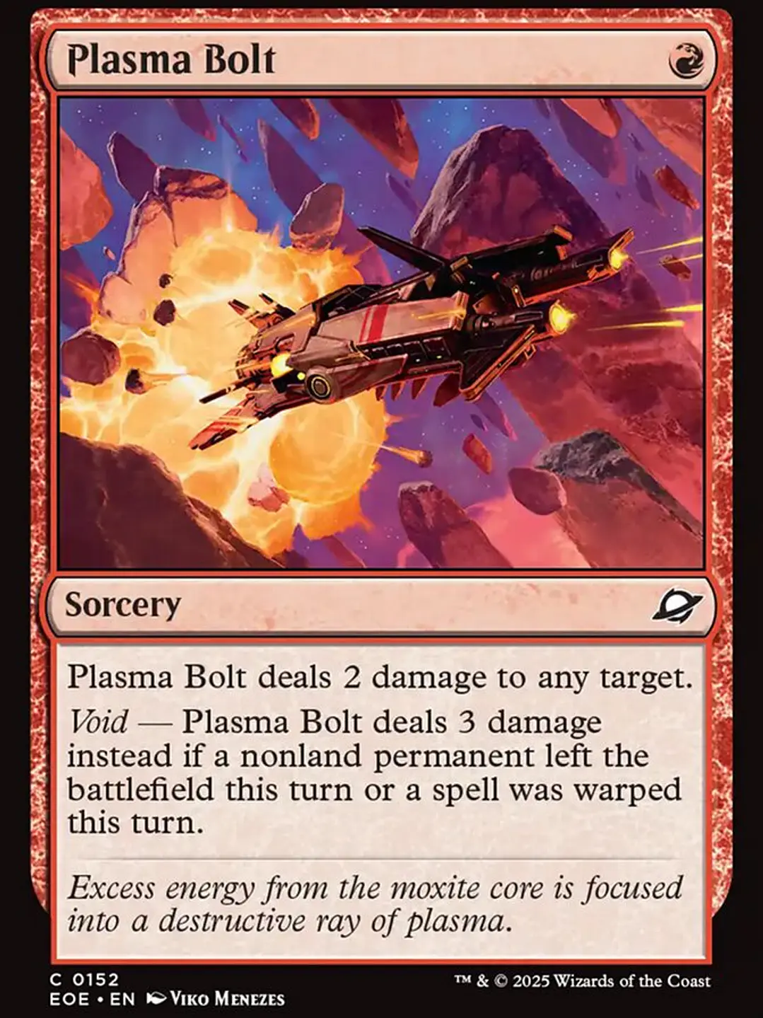 Plasma Bolt (Edge of Eternities) 1