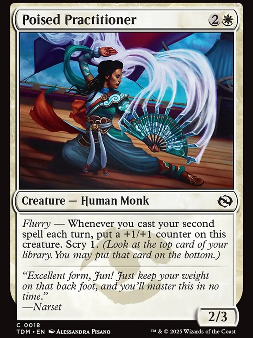 Poised Practitioner (Tarkir: Dragonstorm) 1