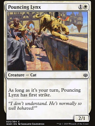 Pouncing Lynx (War of the Spark)