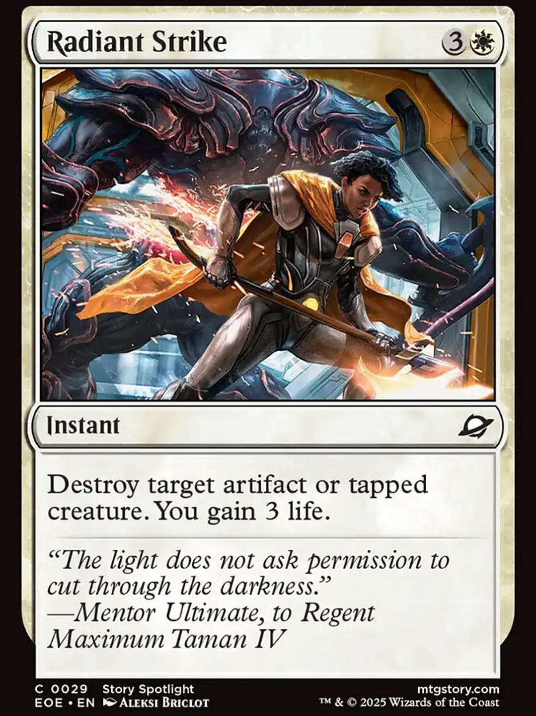 Radiant Strike (Edge of Eternities) 1
