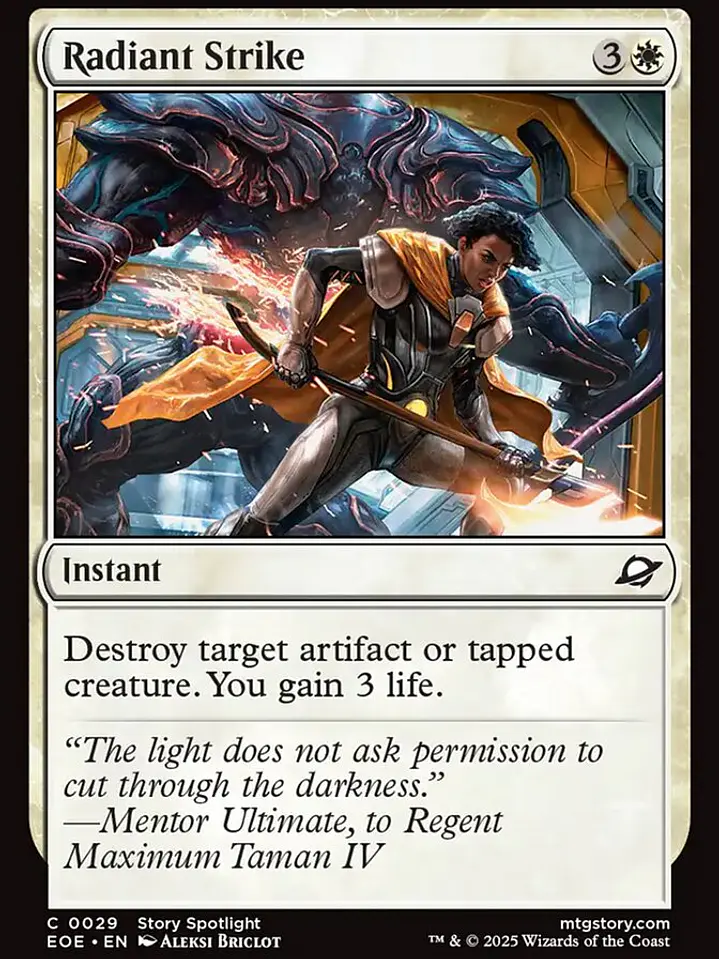 Radiant Strike (Edge of Eternities) 1