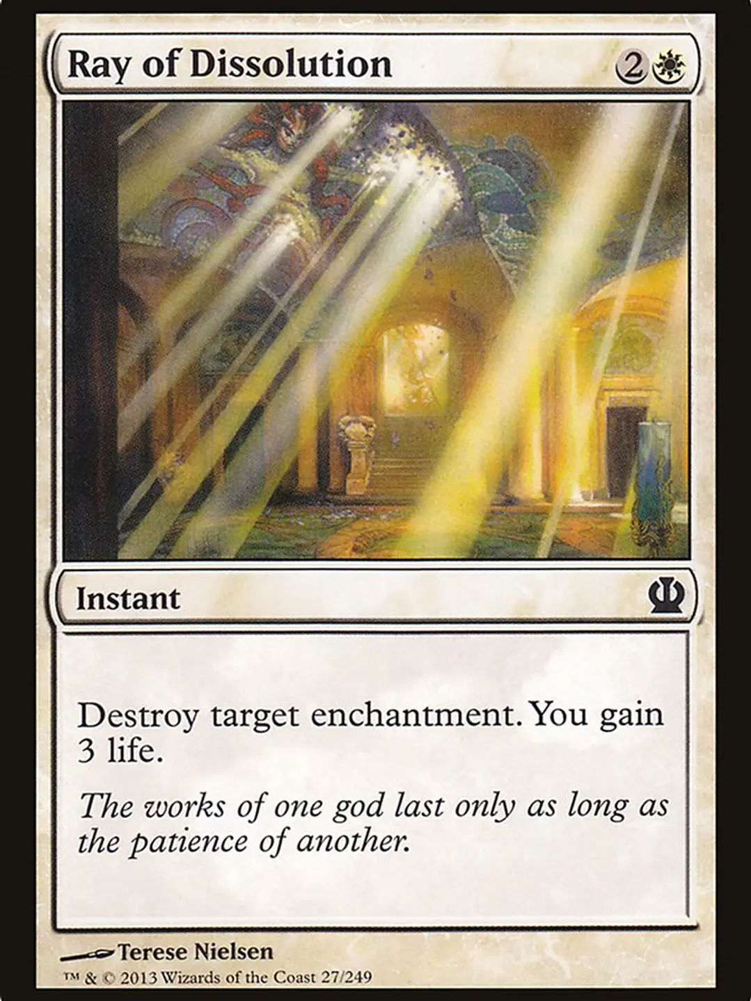 Ray of Dissolution (Theros) 1