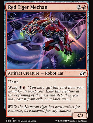 Red Tiger Mechan (Edge of Eternities)